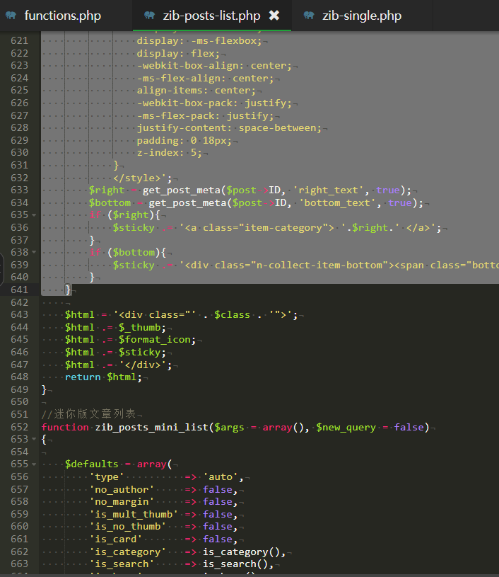 图片[2]-子比主题美化-文章缩略图封面底部和右上角添加可自定义的文字描述-懒人Blog(资源素材网)